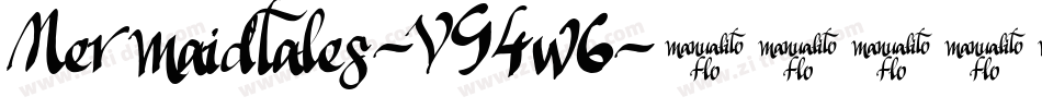Mermaidtales-VG4w6字体转换 Mermaidtales-VG4w6字体转换