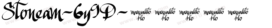 Stoneam-6y9D字体转换