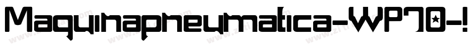 Maquinapneumatica-WP7O字体转换