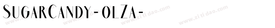 SugarCandy-olZa字体转换