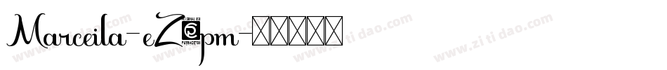 Marceila-eZ2pm字体转换