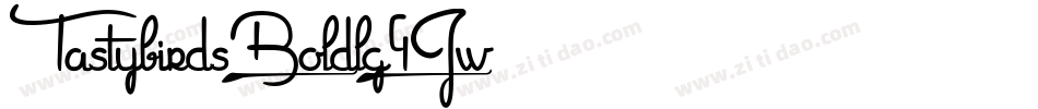 TastybirdsBold-lg9Jw字体转换