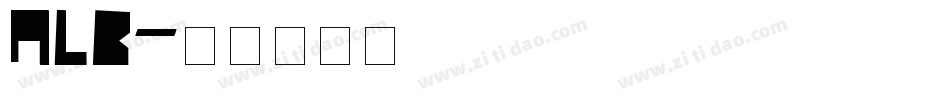 ALB字体转换