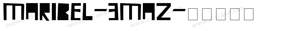 Maribel-3mAZ字体转换