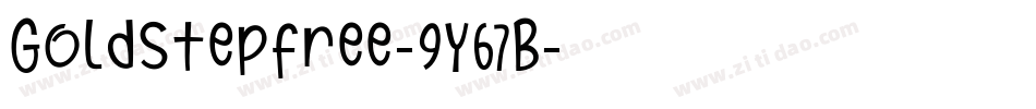 Goldstepfree-9Y67B字体转换
