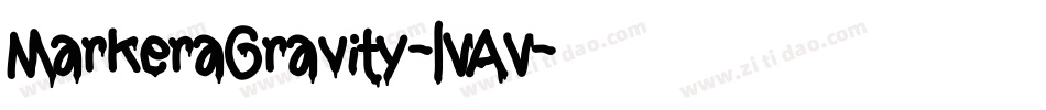MarkeraGravity-lVAV字体转换