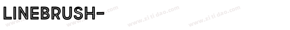 Linebrush字体转换