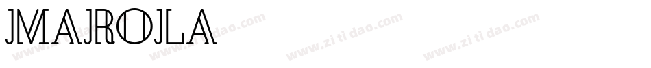Marola字体转换