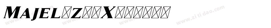 Majel-z17X字体转换