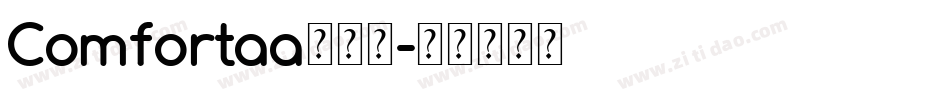 Comfortaa手机版字体转换