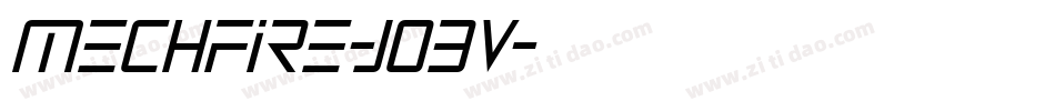 Mechfire-jq3v字体转换