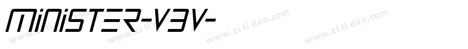 Minister-V3V字体转换
