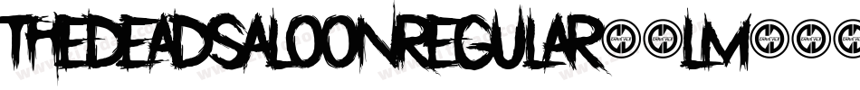 TheDeadSaloonRegular-0Lm9字体转换