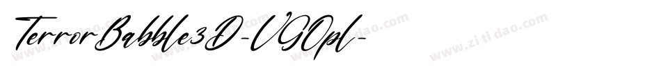 TerrorBabble3D-VGOpl字体转换