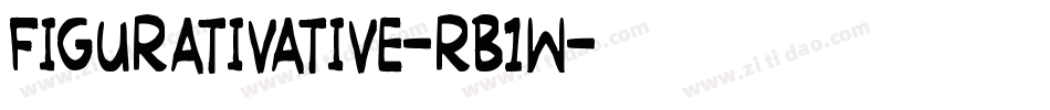 Figurativative-RB1W字体转换