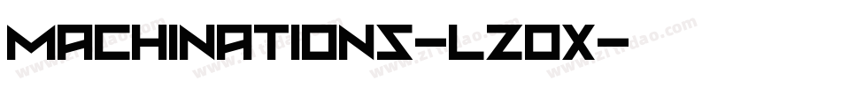 Machinations-lz0X字体转换