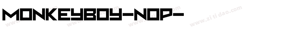 Monkeyboy-n0P字体转换