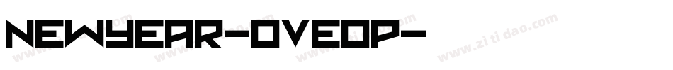 NewYear-OVE0p字体转换