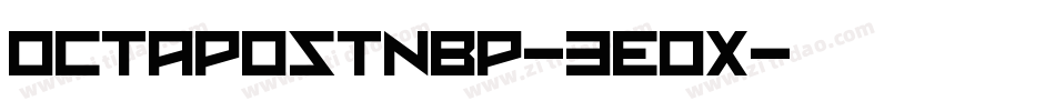 OctapostNbp-3e0X字体转换