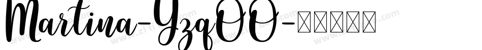 Martina-YzqOO字体转换