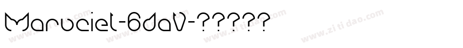 Maruciel-5daV字体转换