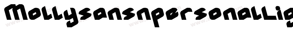 MollysansnpersonalLight-rPXL字体转换