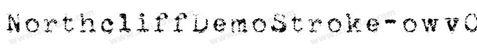 NorthcliffDemoStroke-owvOd字体转换