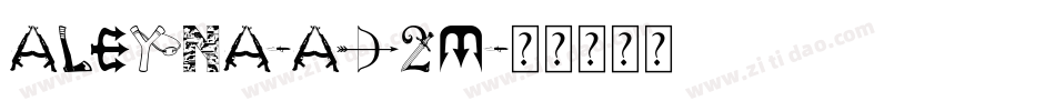 Aleyna-AD2M字体转换