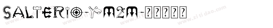 Salterio-ym2M字体转换