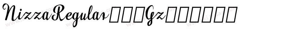 NizzaRegular-56Gz字体转换 NizzaRegular-56Gz字体转换