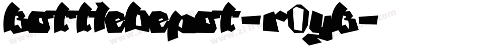 BottleDepot-r0yB字体转换