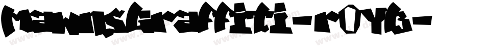 MawnsGraffiti-r0YB字体转换