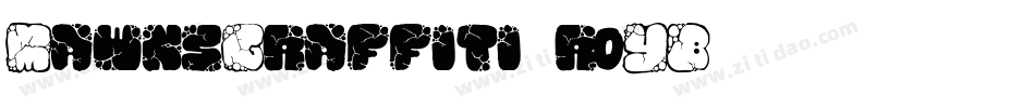 MawnsGraffiti-r0YB字体转换