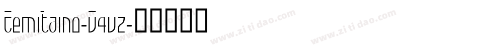 CemiTaino-V4vz字体转换