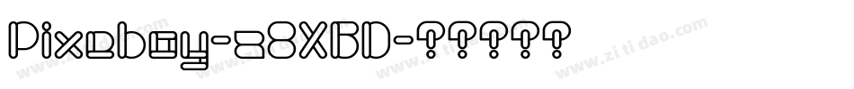Pixeboy-z8XGD字体转换
