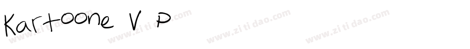 Kartoone-V4P0字体转换