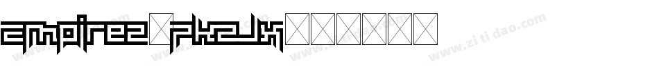 Empirez-PKZJx字体转换