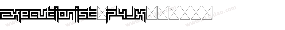 Executionist-P4Jx字体转换