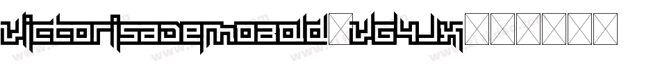 VictorisaDemoBold-VG4Jx字体转换