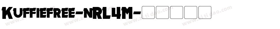 Kuffiefree-nRL4M字体转换