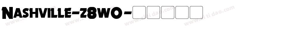 Nashville-z8w0字体转换
