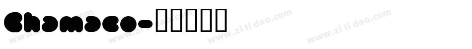 Chamaco字体转换