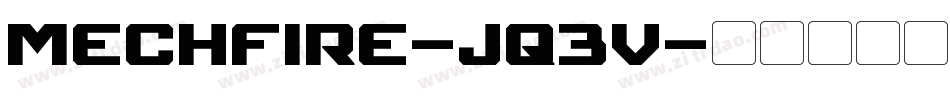 Mechfire-jq3v字体转换