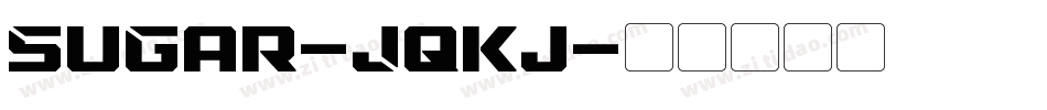 Sugar-JqKj字体转换