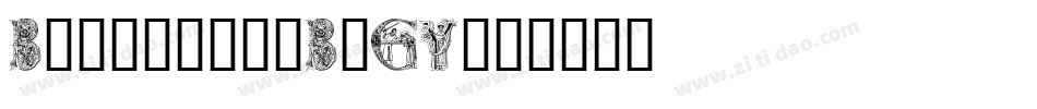 Bethany-4B4EY字体转换