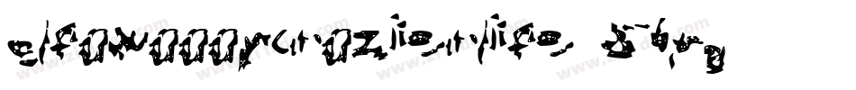 Elfawaaaycrazierlife-56pG字体转换