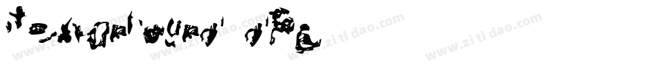 TextanRound-dPg字体转换