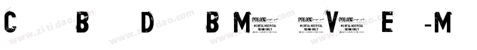 ComicBlockDemoByMartaVanEck-MmYJ字体转换