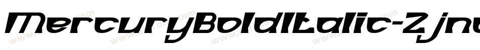MercuryBoldItalic-Zjnq字体转换