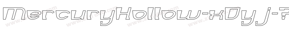MercuryHollow-x0yj字体转换